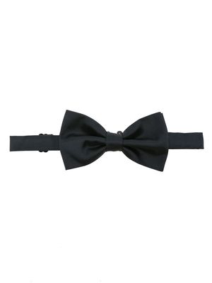 Daniele Alessandrini adjustable silk bow tie - Blue