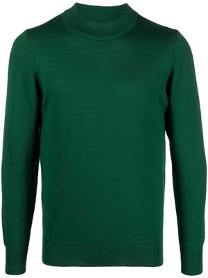 Daniele Alessandrini fine-knit wool jumper - Green