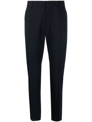 Daniele Alessandrini mid-rise tapered trousers - Blue
