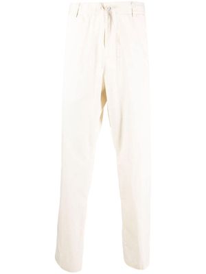 Daniele Alessandrini multi-pocket straight-leg trousers - White