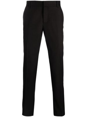 Daniele Alessandrini slim-fit tailored trousers - Black