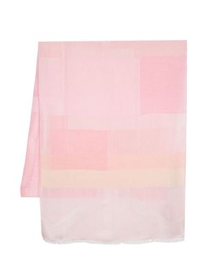 D'aniello Alina geometric scarf - Pink