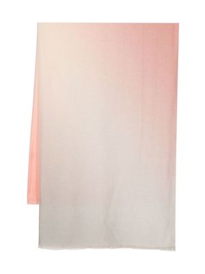 D'aniello gradient modal-blend scarf - Pink