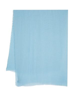 D'aniello interwoven modal-blend scarf - Blue