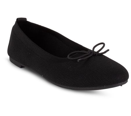 Danskin Rib Detail Slip-On Flat - Wonder