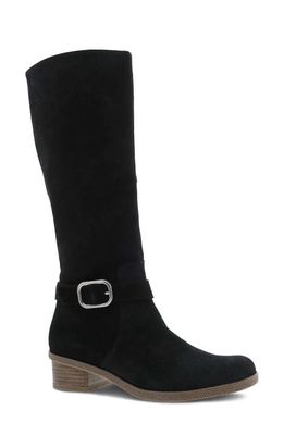 Dansko Dalinda Waterproof Knee High Boot in Black
