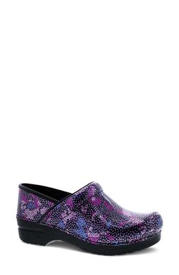 Dansko Professional Clog in Dotty Abstract Patent