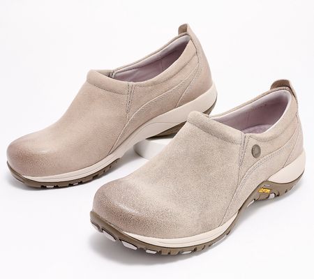 Dansko Waterproof Leather Slip-On Sneakers - Patti