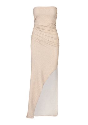 Dante Shimmery Strapless Gown