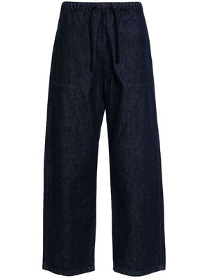 Danton Easy straight-leg drawstring jeans - Blue