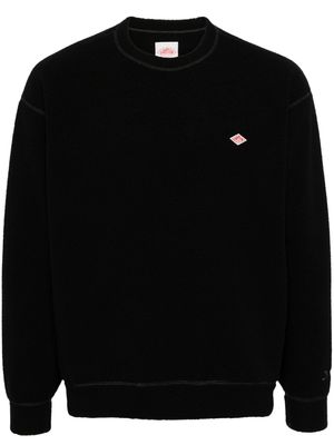 Danton logo-appliqué sweatshirt - Black