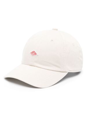 Danton logo-patch cotton-twill baseball cap - Neutrals