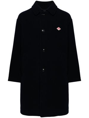 Danton single-breasted coat - Black