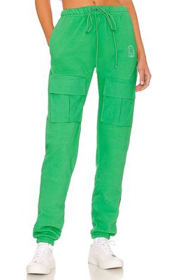 DANZY Utility Sweatpants in Green