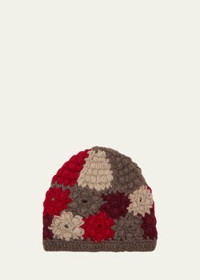 Daphne Cashmere Crochet Hat