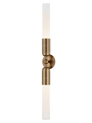 Darby 2-Light Ada Wall Sconce - Patina Brass