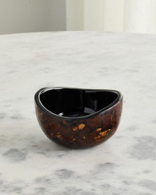 Dark Coconut Accent Bowl