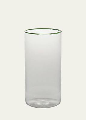 Dark Green Highball Glass