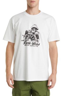 DARK SEAS Hold Fast Graphic T-Shirt in White