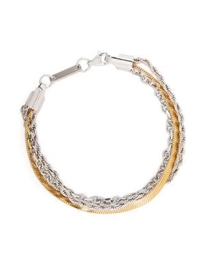 DARKAI A Trois two-tone bracelet - Silver