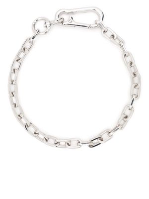 DARKAI chain-link choker necklace - Silver