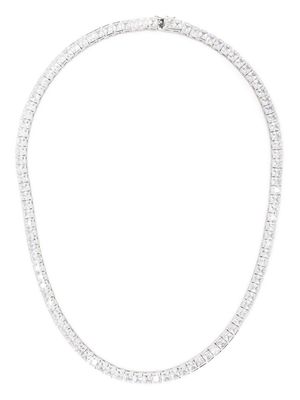 DARKAI gem-embellished chain-link necklace - Silver