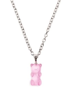 DARKAI gummy-bear pendant necklace - Pink