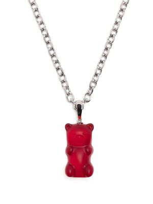 DARKAI gummy-bear pendant necklace - Silver