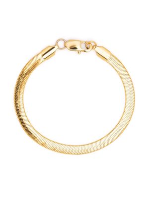 DARKAI herringbone-chain coated bracelet - Gold