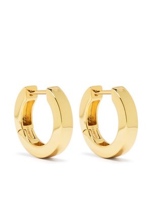 DARKAI logo-engraved hoop earrings - Gold