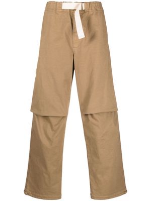 DARKPARK adjustable waist-strap trousers - Neutrals