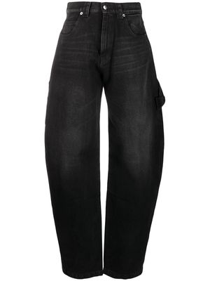 DARKPARK Audry Bow wide-leg jeans - Black