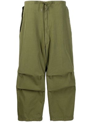 DARKPARK Blair drop-crotch cargo trousers - Green