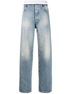 DARKPARK Claire panelled jeans - Blue