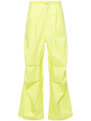 DARKPARK Daisy high-waisted trousers - Yellow