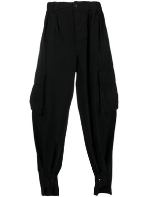 DARKPARK Eric cotton cargo trousers - Black