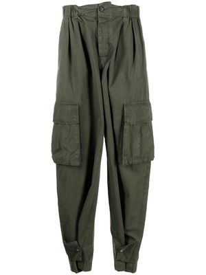 DARKPARK Eric cotton cargo trousers - Green