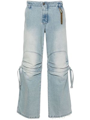 DARKPARK Harper mid-rise straight-leg jeans - Blue