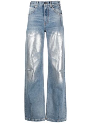 DARKPARK high-rise wide-leg jeans - Blue