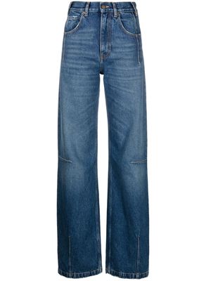 DARKPARK high-waisted wide-leg jeans - Blue