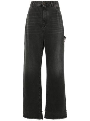 DARKPARK Lisa medium-rise wide-leg jeans - Black