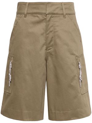 DARKPARK Nina twill cargo shorts - Brown