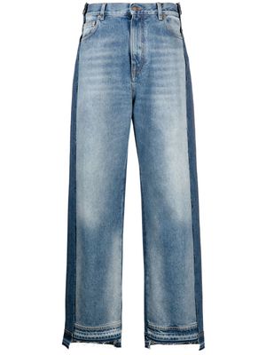 DARKPARK panelled wide-leg jeans - Blue