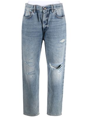 DARKPARK ripped wide-leg jeans - Blue