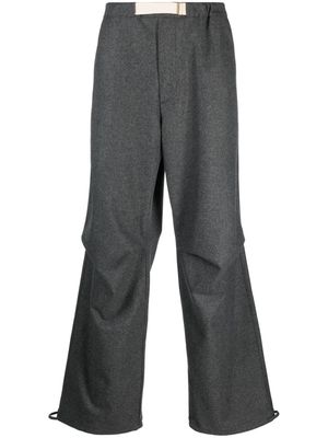 DARKPARK virgin wool track pants - Grey