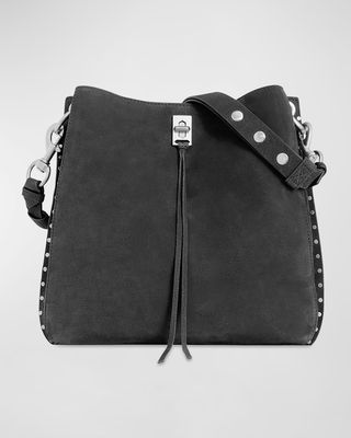 Darren Studded Leather Shoulder Bag