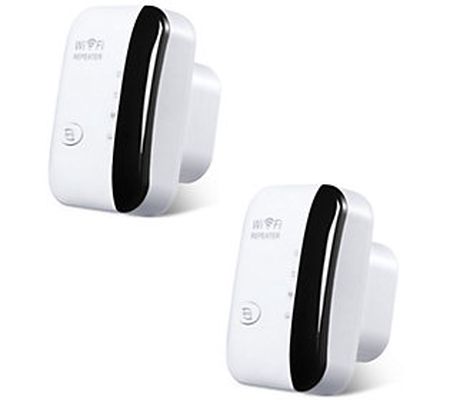 Dartwood WiFi Extender and Booster Set of 2 Wall Plug-in