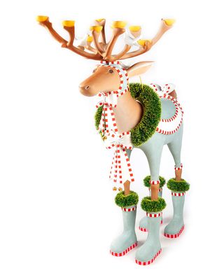 Dash Away Dasher Reindeer Display Figure