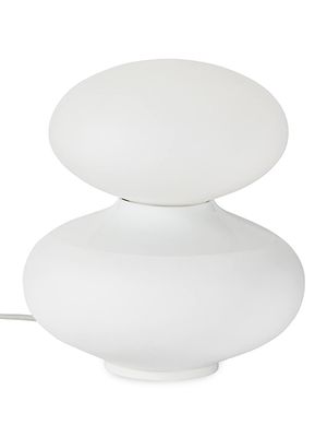 David Weeks For Tala: Reflection Oval Table Lamp - White - White