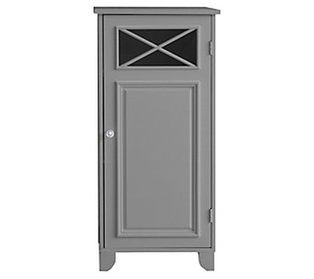 Dawson Floor Cabinet With 1 Door with Grey Fini sh